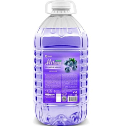 Жидкое мыло GRASS Milana эконом, черника, ПЭТ 5кг (125807)