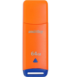 USB 64Gb SMARTBUY Easy оранжевый