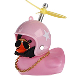 Утка с пропеллером, цвет розовый, звезда   9613527