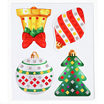 Аппликация «Ёлочные украшения», 4 шт., набор для творчества 10931218