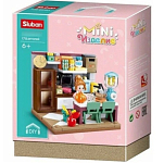 Конструктор Розовая серия 38-1016A 178 дет. в коробке