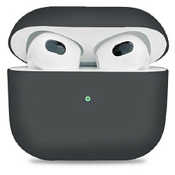 Силиконовый чехол TEXN для Airpods 3 серый