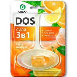 Подвесной блок для унитаза GRASS DOS 3в1 "Сила цитруса" 125852