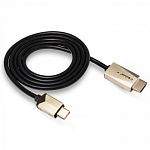 Кабель HDMI <--> TYPE-C 2.0м, поддержка 4К (без дополнительного питания)