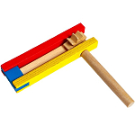 Музыкальная игрушка «Трещотка» 2.5×10.5×11.5 см