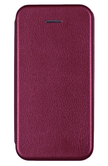 Чехол футляр-книга ZIBELINO Book для Xiaomi Redmi Note 9 (бордовый)
