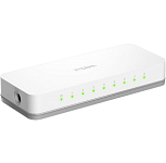 Коммутатор D-Link DES-1008C Коммутатор, 8x100Base-TX, корпус пластик (DES-1008C/F6/E)