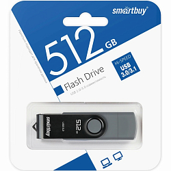 USB 512Gb SMARTBUY Twist  Dual (USB Type-C + USB Type-A)