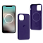 Задняя накладка Silicone Casе для iPhone 12 Pro Max Amethyst (MagSafe + анимация NFC) c LOGO