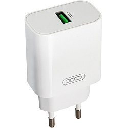 Сетевое ЗУ 1USB 3A XO-L103, белое, 18W