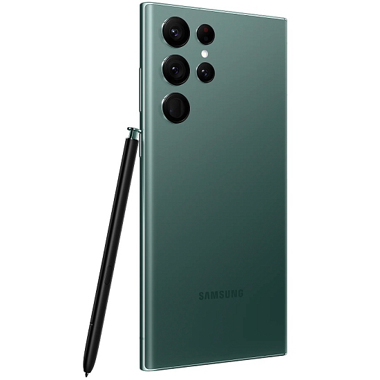 Смартфон Samsung Galaxy S22 Ultra 12/256Gb 5G Зелёный (Б/У)