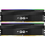 Оперативная память DDR5 32Gb Silicon Power XPOWER Zenith RGB 6000МГц CL40 DIMM (KIT of 2) 2Gx8 SR Black