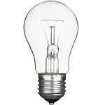 Лампа термоизлучатель С 150Вт 220В Е27 прозрачная TDM   /100