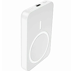 Внешний АКБ HOCO J109 (5000mAh) 15W Magnetic белый