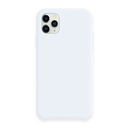 Задняя накладка SILICONE CASE для iPhone 11 Pro Max (43 светло-голубой)
