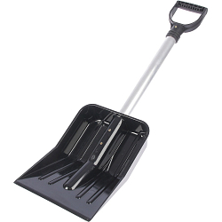 Лопата автомобильная ковш 345 × 260 мм,, алюминиевый черенок