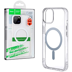 Задняя накладка HOCO Magsafe для iPhone 13 TPU прозрачный