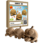 Картонный 3D конструктор QBRIX Ам Ням