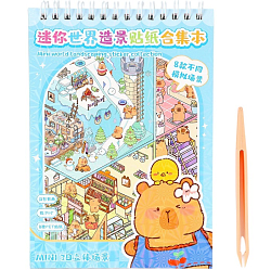 Румбокс блокнот с наклейками, МИКС   10913257