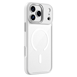 Задняя накладка KEEPHONE ARMOR GRIP MAGSEFE CLEAR CASE для iPhone 17 PRO (WHITE)
