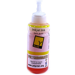 Чернила Polychromatic для Canon IP4200/IP4600 100мл Yellow водные