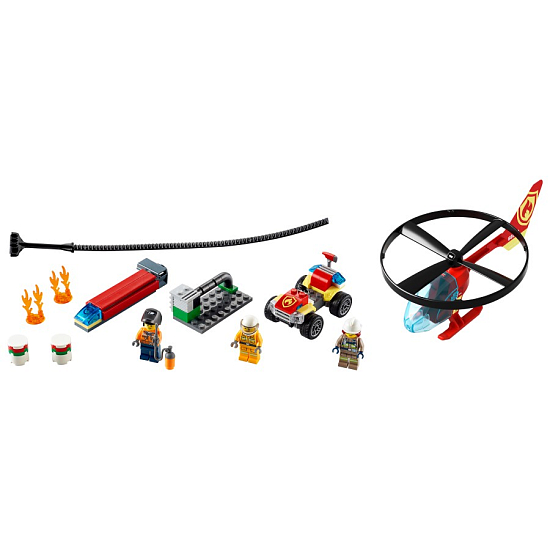 Конструктор LEGO City 60248 Пожарный спасательный вертолёт
