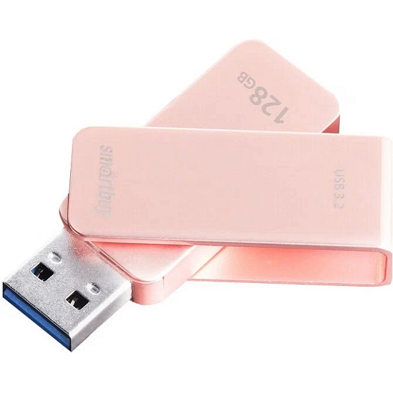 USB 128Gb SMARTBUY M1 розовый металлик