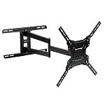 Кронштейн KROMAX Dix-19 black, 22-65", настенный, поворотно-выдвижной и наклонный (20260)