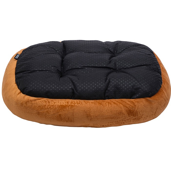 Лежанка для животных, 50×45 см, коричневая