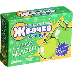 Набор для опытов «Жвачка для рук», сочное яблоко