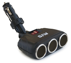 Разветвитель прикуривателя AVS CS316 (3 выхода)