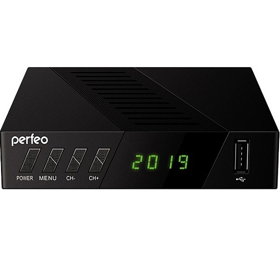 Ресивер DVB-T2 PERFEO STREAM-2 чёрный