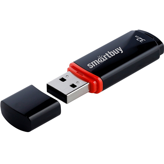 USB 32Gb Smart Buy Crown черный