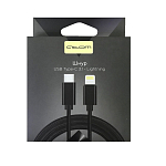 Кабель Lightning <--> Type-C  1.0м АТОМ черный