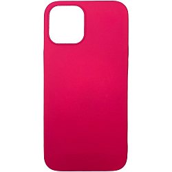 Силиконовый чехол SILICONE CASE NEW ERA для iPhone 12 Pro Max красный