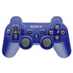 Геймпад БП для SONY PS3 Dual Shock Blue (не оригинал)