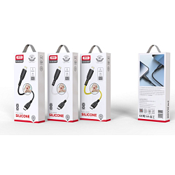 Кабель Lightning <--> Type-C  1.0м XO NB-Q246A 27W,черный