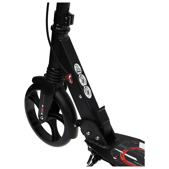 Самокат SCOOTER, амортизатор, ABEC 7, цвет чёрный