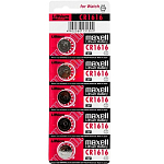 Элемент питания MAXELL CR1616 BL-5