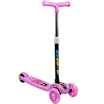 Самокат SZ221025011-2 трехколесный розовый