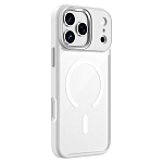 Задняя накладка KEEPHONE ARMOR GRIP MAGSEFE CLEAR CASE для iPhone 17 PRO (WHITE)