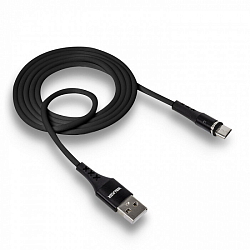 Кабель USB <--> Type-C  1.0м WALRER C775 черный