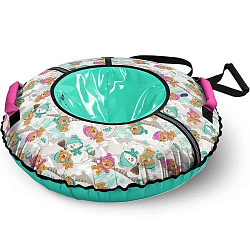 Тюбинг 110см NIKA ТБ2К-85/ЗМ с забавными медвежатами