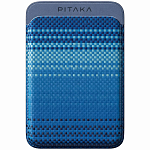 Кошелек для карт Pitaka Magnetic Woven Wallet Moonrise