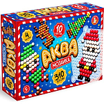 Аквамозаика "Новый год" 4 фигурки, 310 эл УТМ01505743
