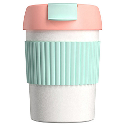 Термокружка Xiaomi Kiss Kiss Fish Rainbow 360ml (S-U35C) (Pink Mint)