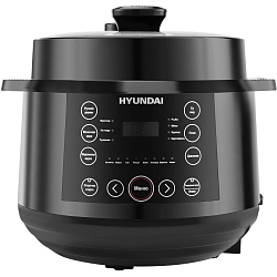 Мультиварка HYUNDAI HYMC-2407 5.7л 1000Вт черный/черный