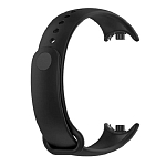 Силиконовый ремешок WB13 на кнопке Xiaomi Mi Band 8 (black)