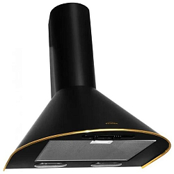 Вытяжка ELIKOR Эпсилон 60П-430-П3Л черный/золотой