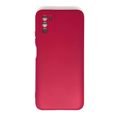 Силиконовый чехол NANO для Xiaomi POCO M3 (Вишневый)